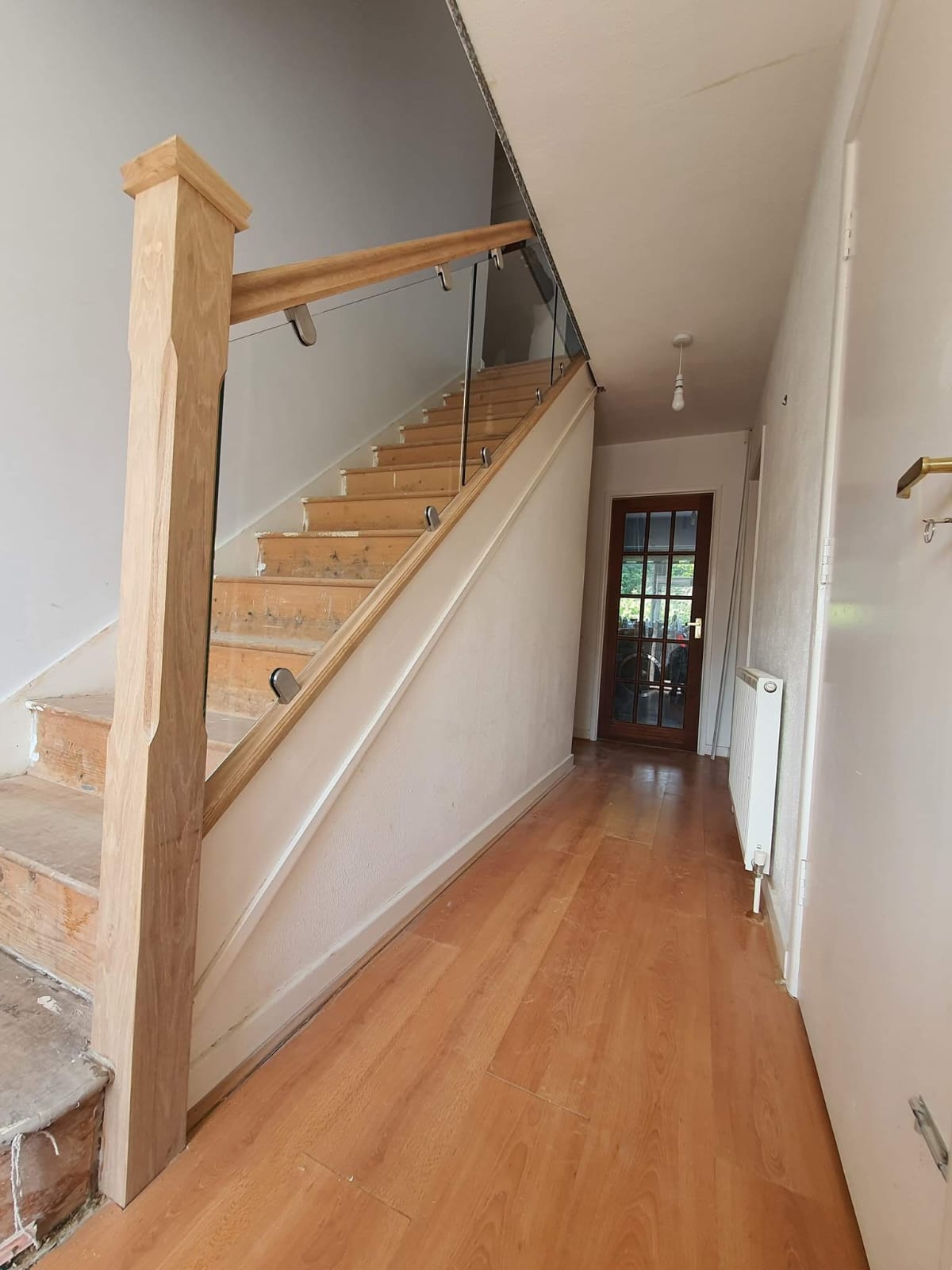 constructing an oak staircase
