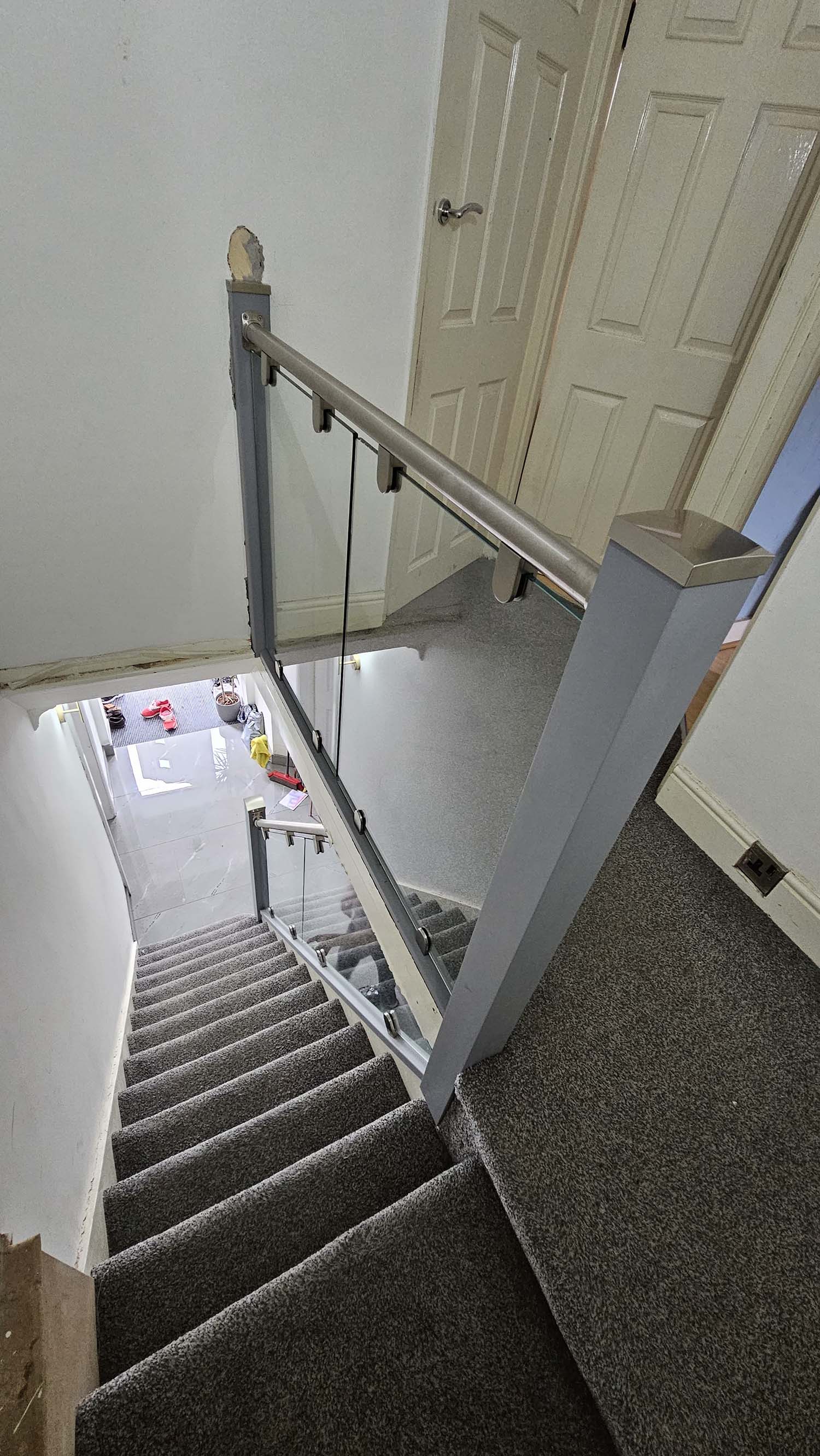 stainless steal bannister