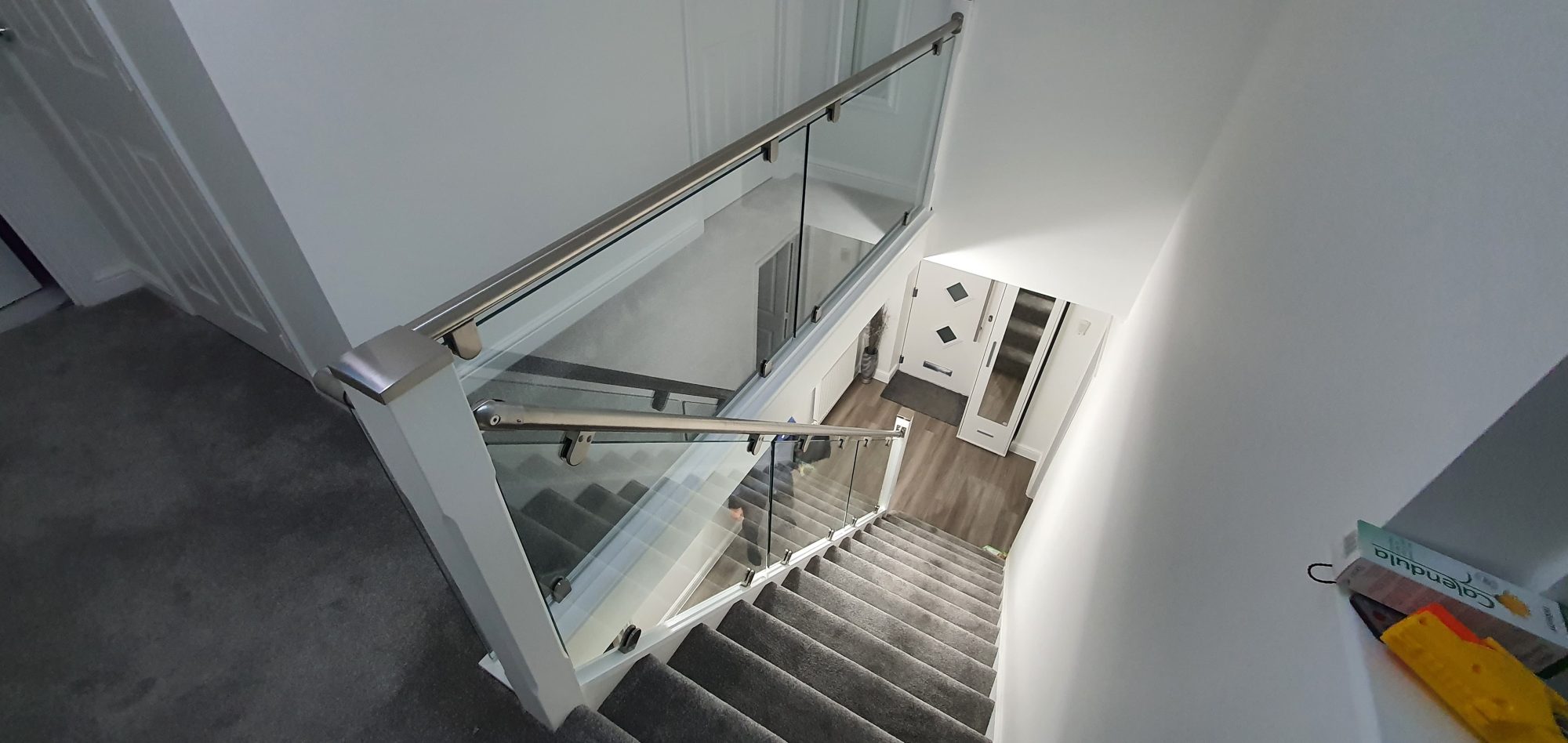 stainless steel staircase